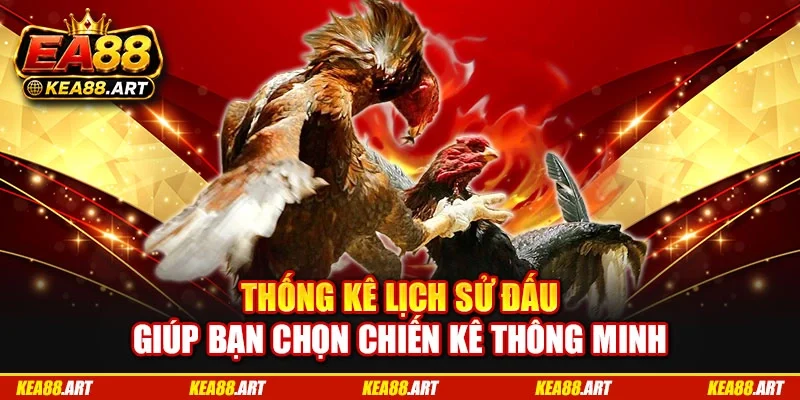 Thống kê lịch sử đấu giúp bạn chọn chiến kê thông minh