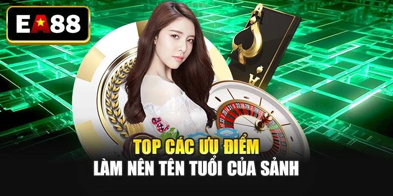 Top các ưu điểm làm nên tên tuổi của sảnh Top các ưu điểm làm nên tên tuổi của sảnh